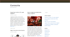 Desktop Screenshot of conisicilia.it